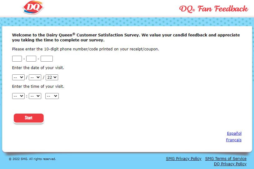 Dqfanfeedback - Free Dilly Bar - Dairy Queen Survey